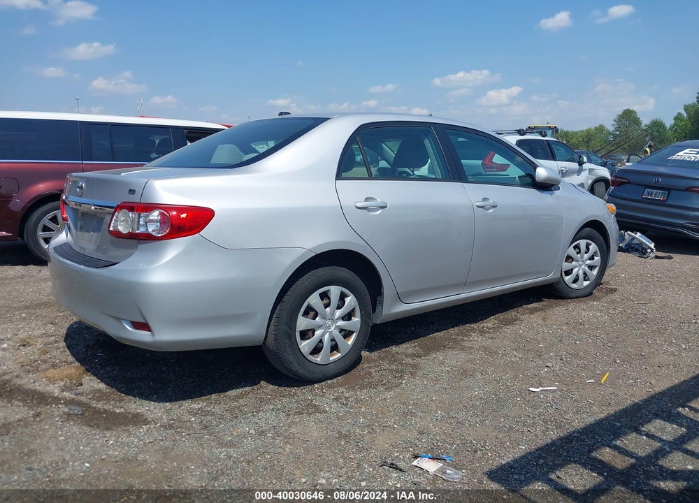 2011 TOYOTA COROLLA LE VIN: 2T1BU4EE6BC713471