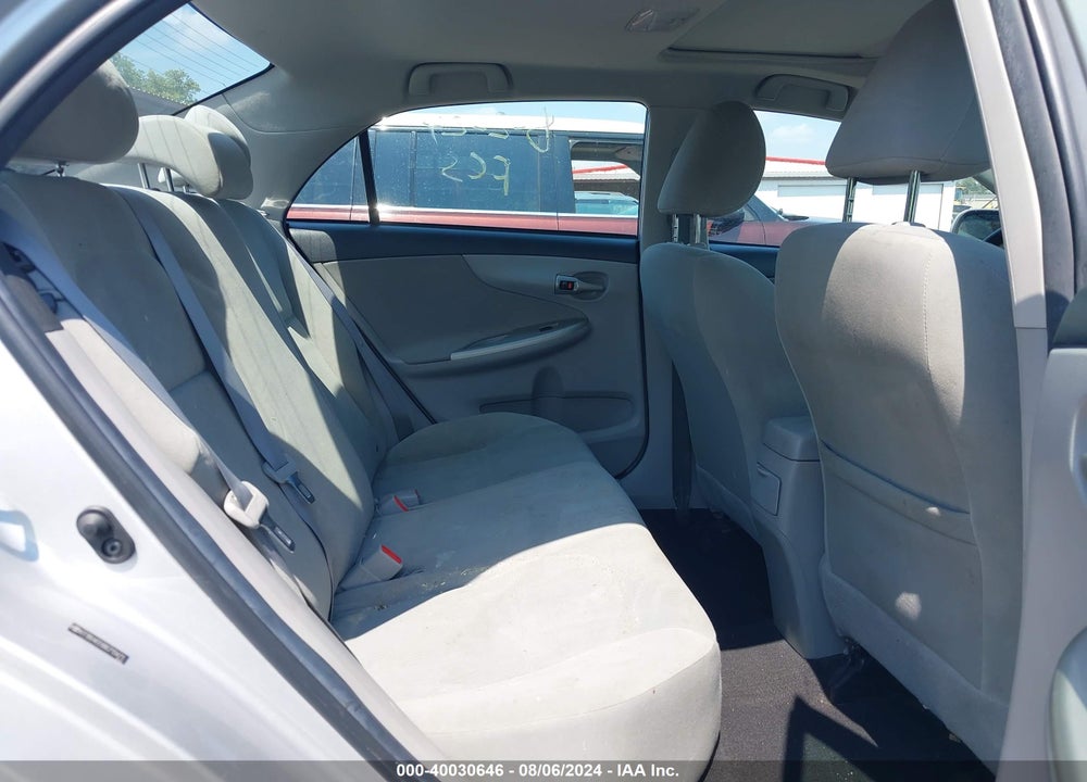 2011 TOYOTA COROLLA LE VIN: 2T1BU4EE6BC713471