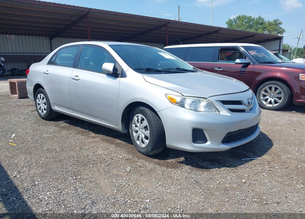 2011 TOYOTA COROLLA LE VIN: 2T1BU4EE6BC713471