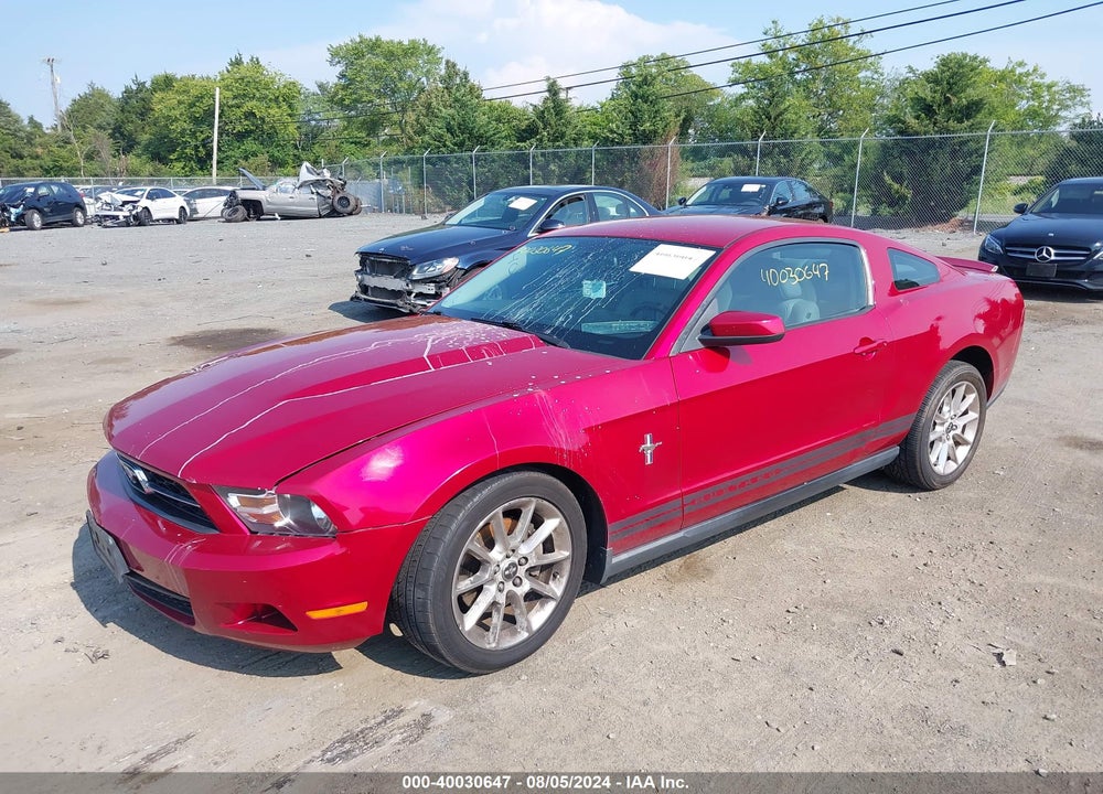 2011 FORD MUSTANG VIN: 1ZVBP8AM7B5152610