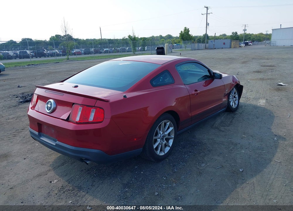 2011 FORD MUSTANG VIN: 1ZVBP8AM7B5152610