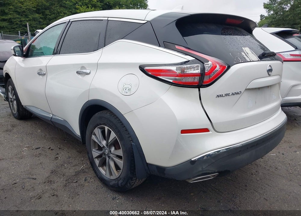 2016 NISSAN MURANO S VIN: 5N1AZ2MH5GN150460