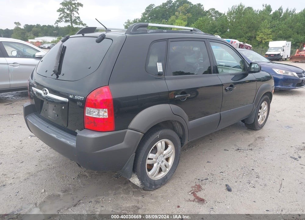 2006 HYUNDAI TUCSON GLS/LIMITED VIN: KM8JN72D96U364882