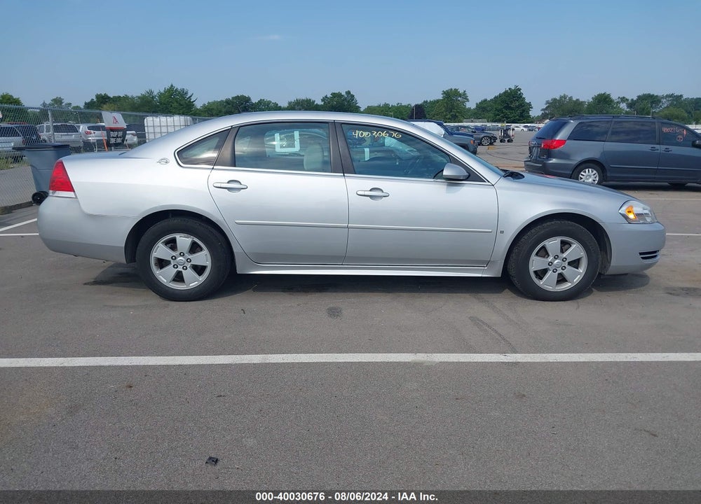 2009 CHEVROLET IMPALA LT VIN: 2G1WT57K591149049