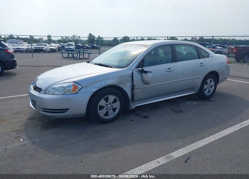 2009 CHEVROLET IMPALA LT VIN: 2G1WT57K591149049