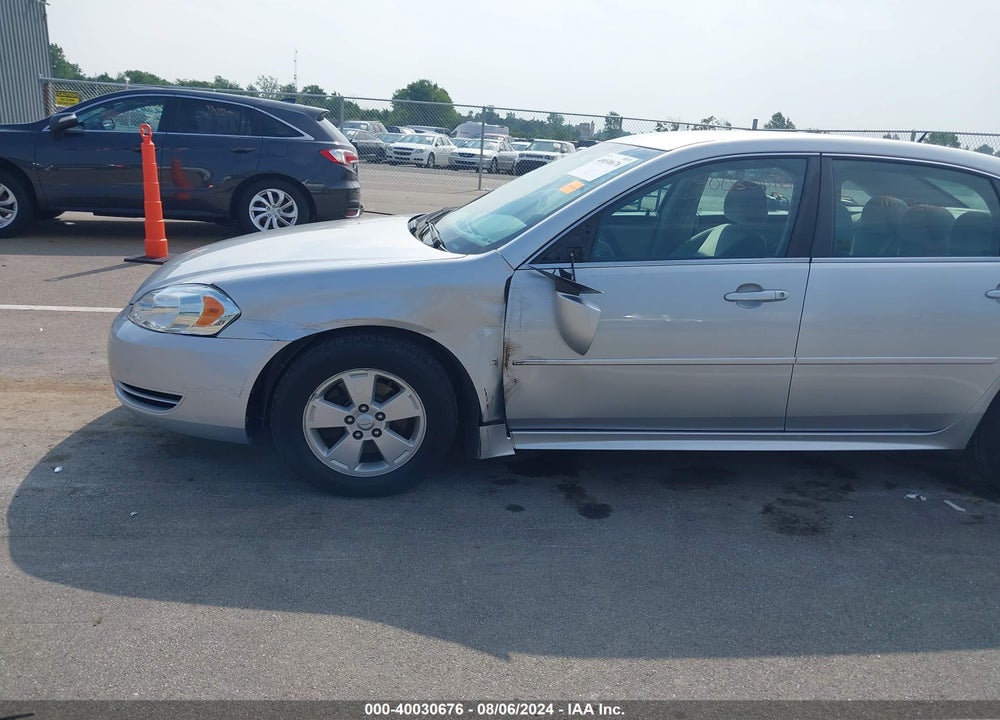 2009 CHEVROLET IMPALA LT VIN: 2G1WT57K591149049