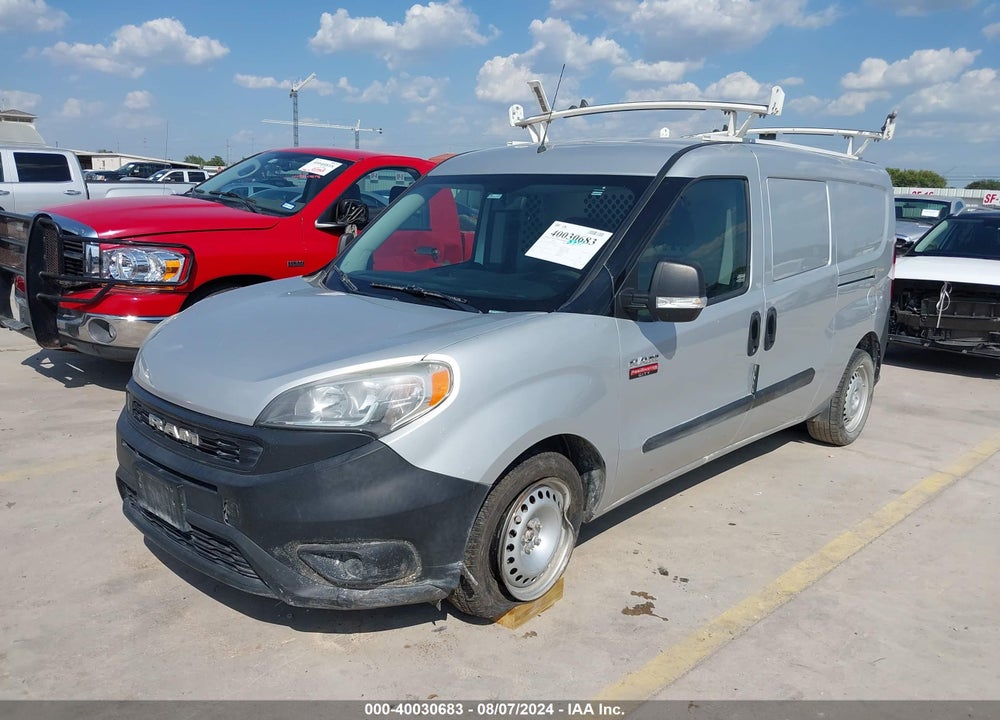 2019 RAM PROMASTER CITY TRADESMAN VIN: ZFBHRFAB7K6M45348