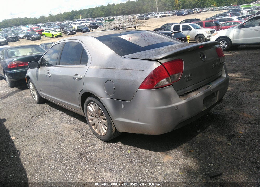 2010 MERCURY MILAN HYBRID VIN: 3MEDM0L39AR665569
