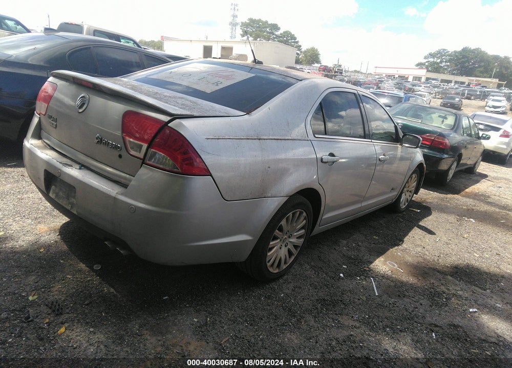 2010 MERCURY MILAN HYBRID VIN: 3MEDM0L39AR665569