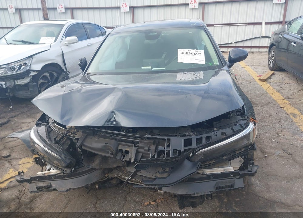 2022 HONDA CIVIC EX-L VIN: 19XFL1H74NE015513
