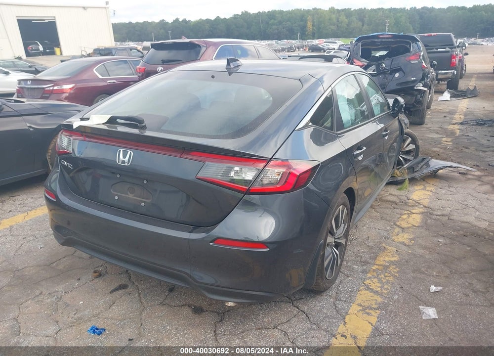 2022 HONDA CIVIC EX-L VIN: 19XFL1H74NE015513