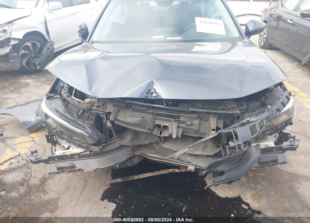 2022 HONDA CIVIC EX-L VIN: 19XFL1H74NE015513