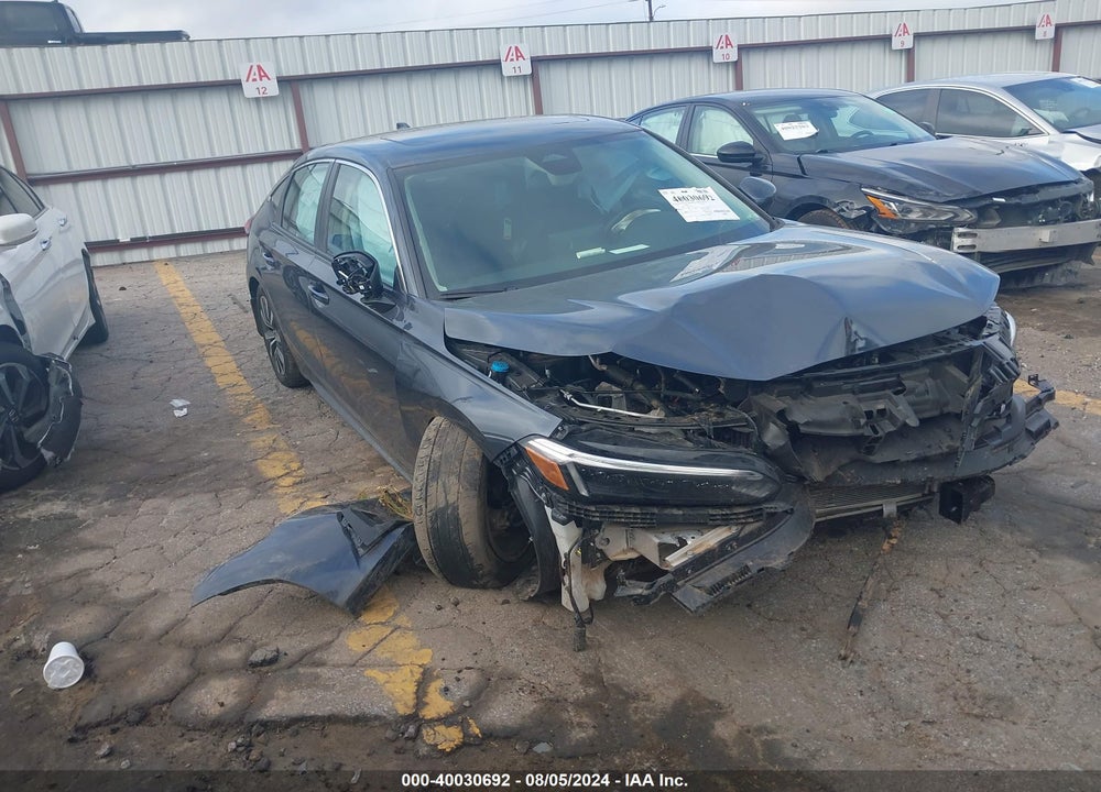 2022 HONDA CIVIC EX-L VIN: 19XFL1H74NE015513