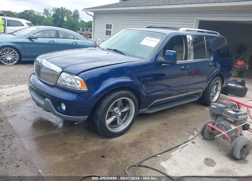 2005 LINCOLN AVIATOR VIN: 5LMEU68H45ZJ22380