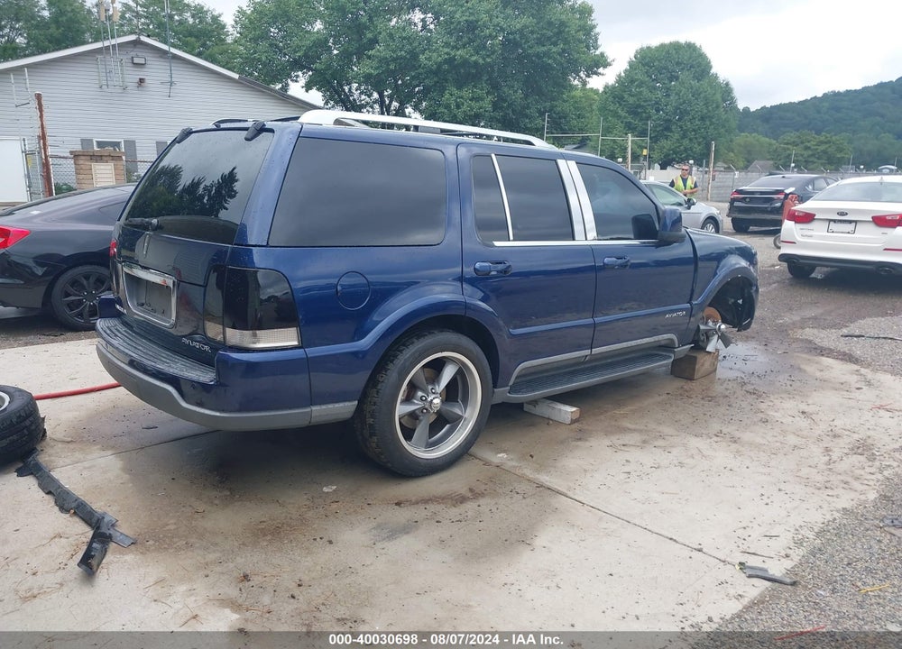 2005 LINCOLN AVIATOR VIN: 5LMEU68H45ZJ22380