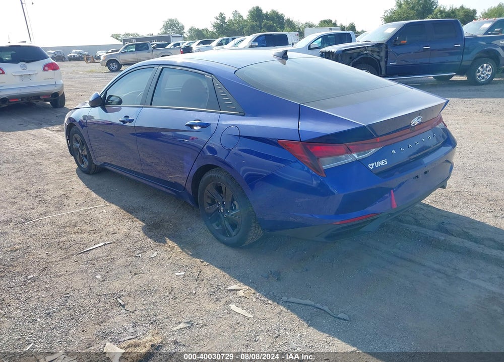 2021 HYUNDAI ELANTRA SEL VIN: 5NPLM4AG8MH010787