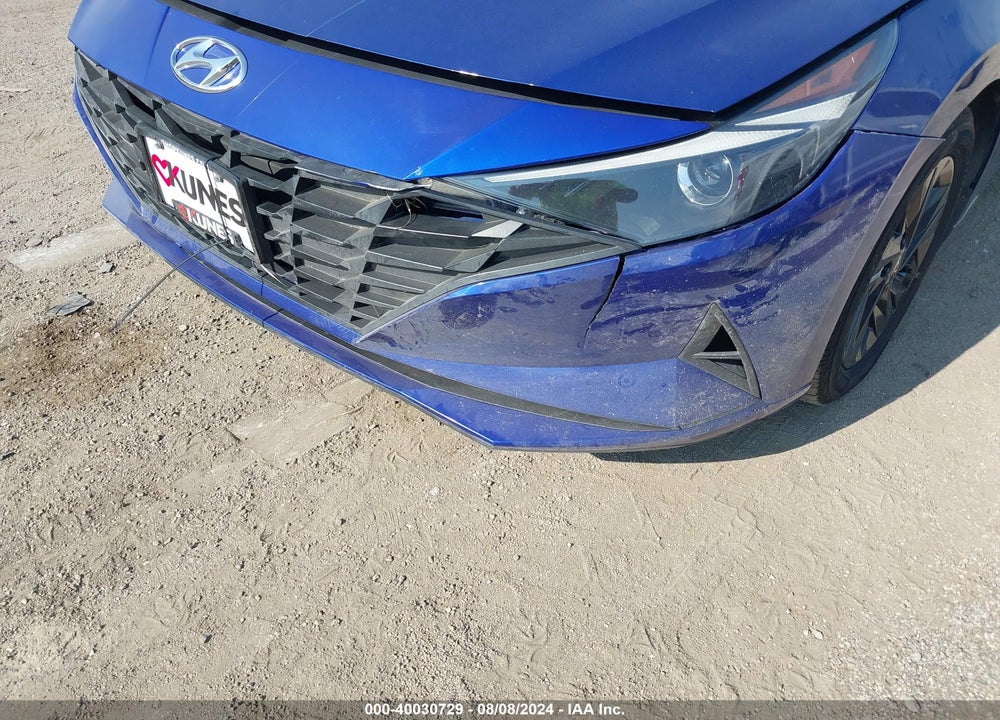 2021 HYUNDAI ELANTRA SEL VIN: 5NPLM4AG8MH010787