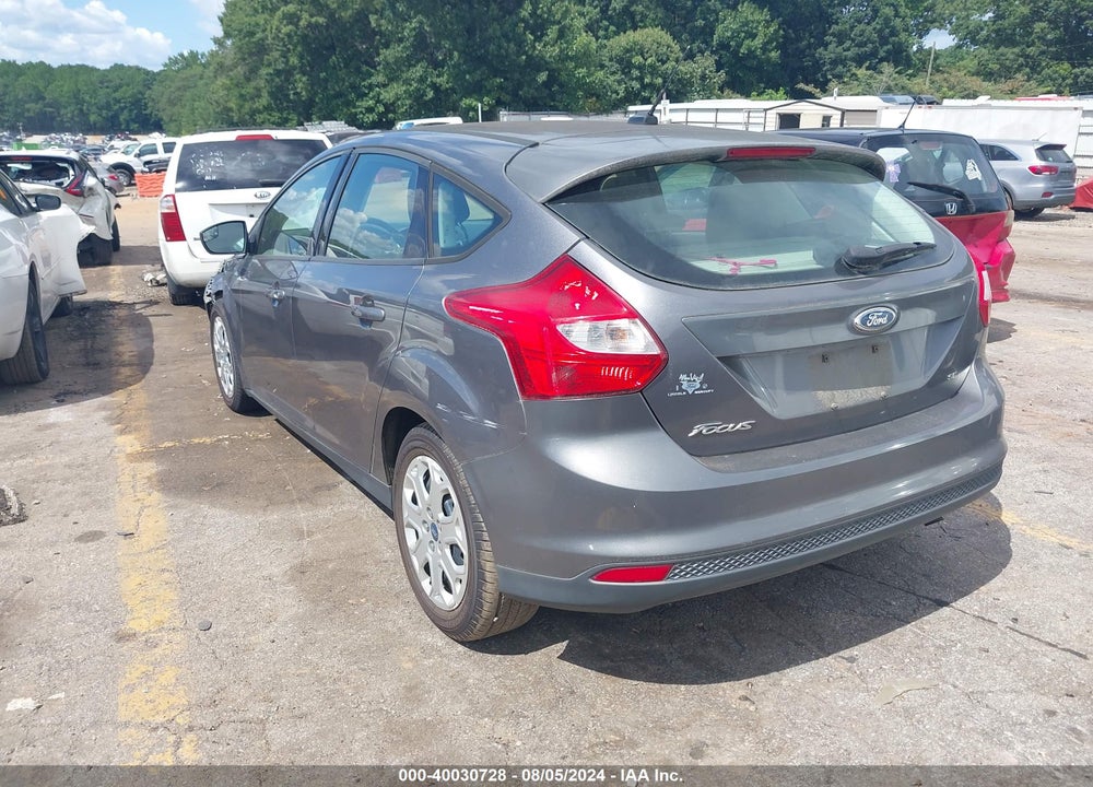2012 FORD FOCUS SE VIN: 1FAHP3K21CL125791
