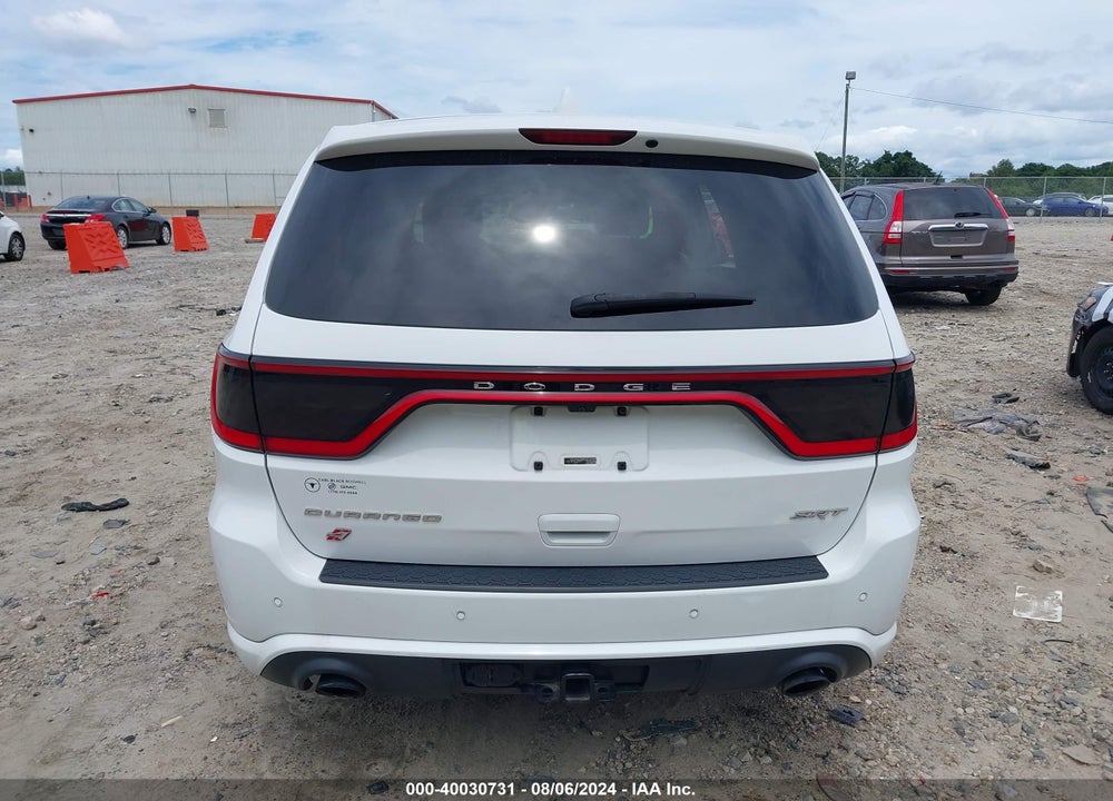 2018 DODGE DURANGO SRT AWD VIN: 1C4SDJGJ2JC271806