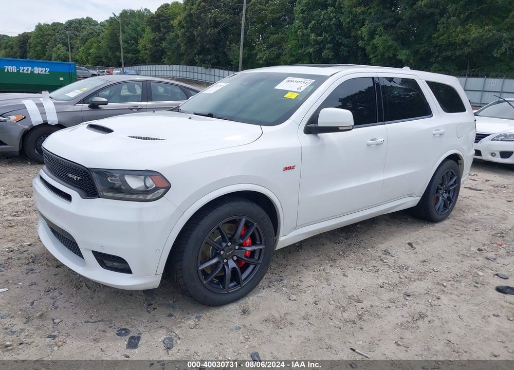 2018 DODGE DURANGO SRT AWD VIN: 1C4SDJGJ2JC271806