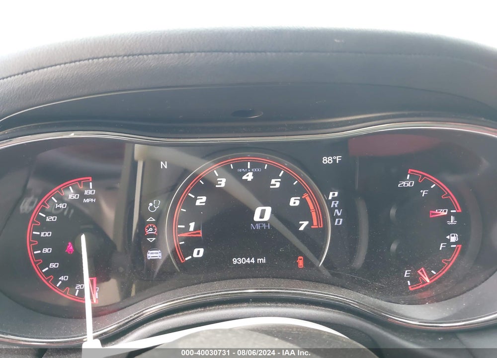 2018 DODGE DURANGO SRT AWD VIN: 1C4SDJGJ2JC271806