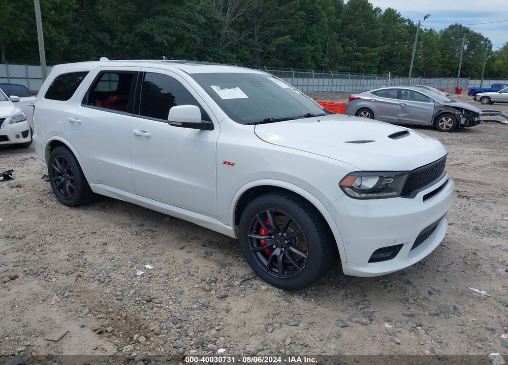 2018 DODGE DURANGO SRT AWD VIN: 1C4SDJGJ2JC271806