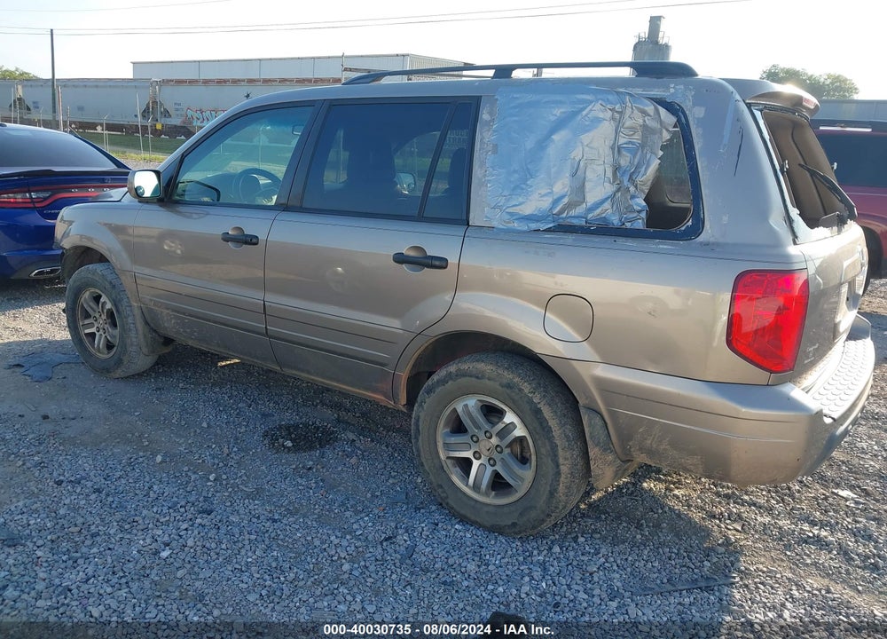 2003 HONDA PILOT EX-L VIN: 2HKYF18563H585102