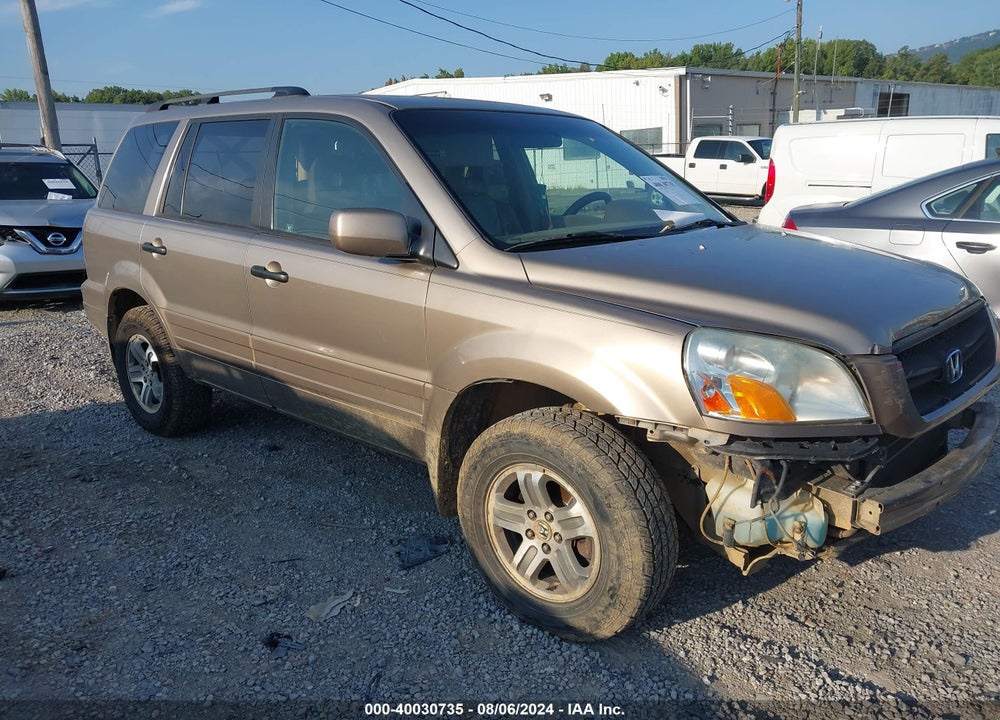 2003 HONDA PILOT EX-L VIN: 2HKYF18563H585102