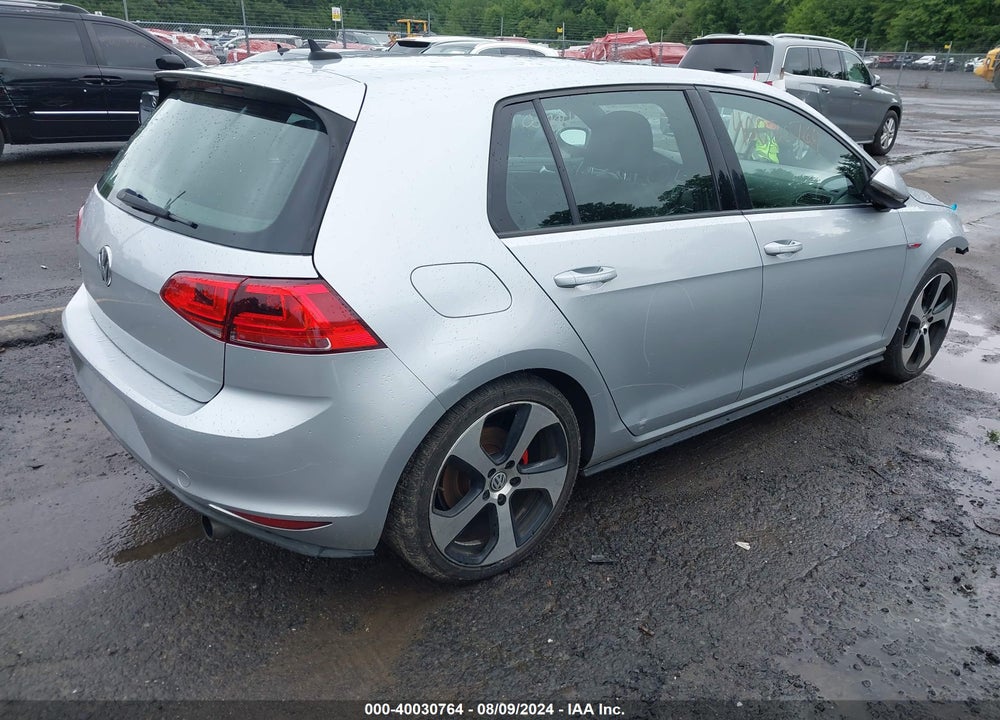 2015 VOLKSWAGEN GOLF GTI 2.0T SE 4-DOOR VIN: 3VW4T7AU1FM045227