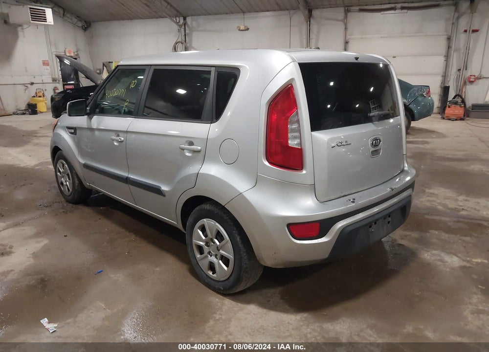 2012 KIA SOUL VIN: KNDJT2A55C7437750