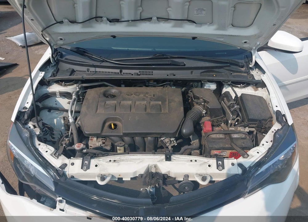 2018 TOYOTA COROLLA LE VIN: 2T1BURHEXJC054592