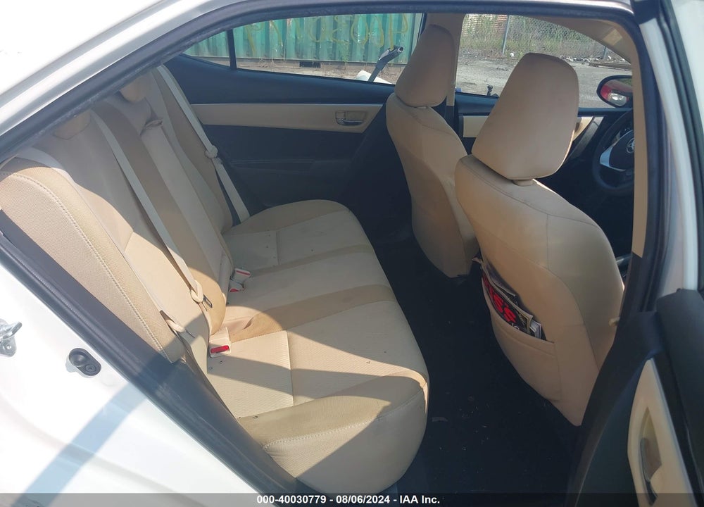 2018 TOYOTA COROLLA LE VIN: 2T1BURHEXJC054592