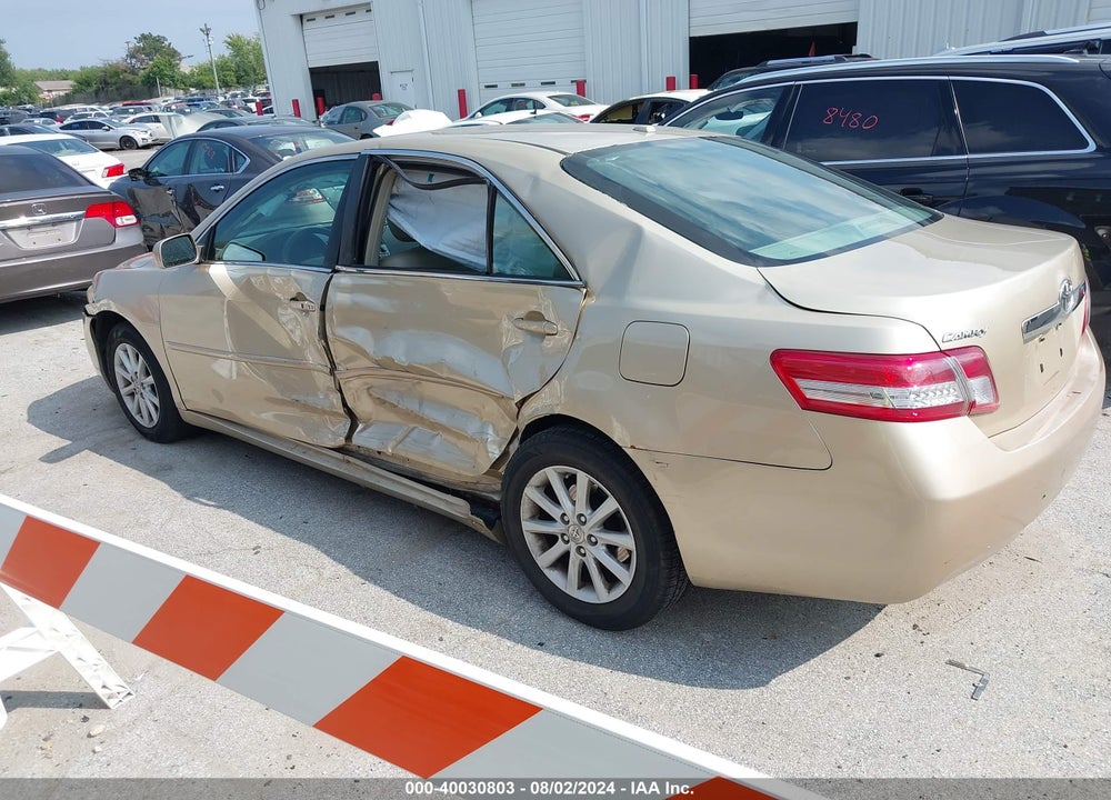2011 TOYOTA CAMRY XLE VIN: 4T4BF3EK7BR091252