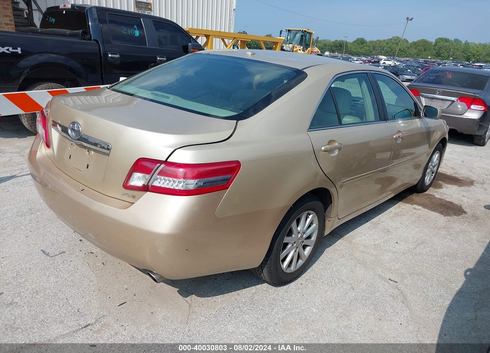 2011 TOYOTA CAMRY XLE VIN: 4T4BF3EK7BR091252