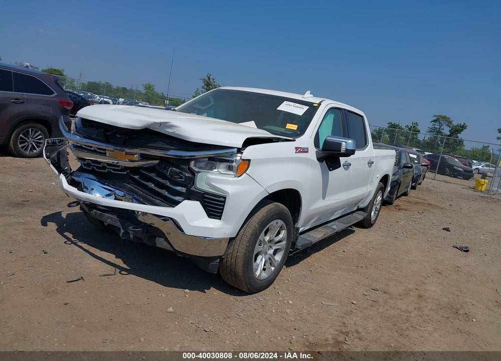 2022 CHEVROLET SILVERADO 1500 4WD SHORT BED LTZ VIN: 1GCUDGED3NZ530461