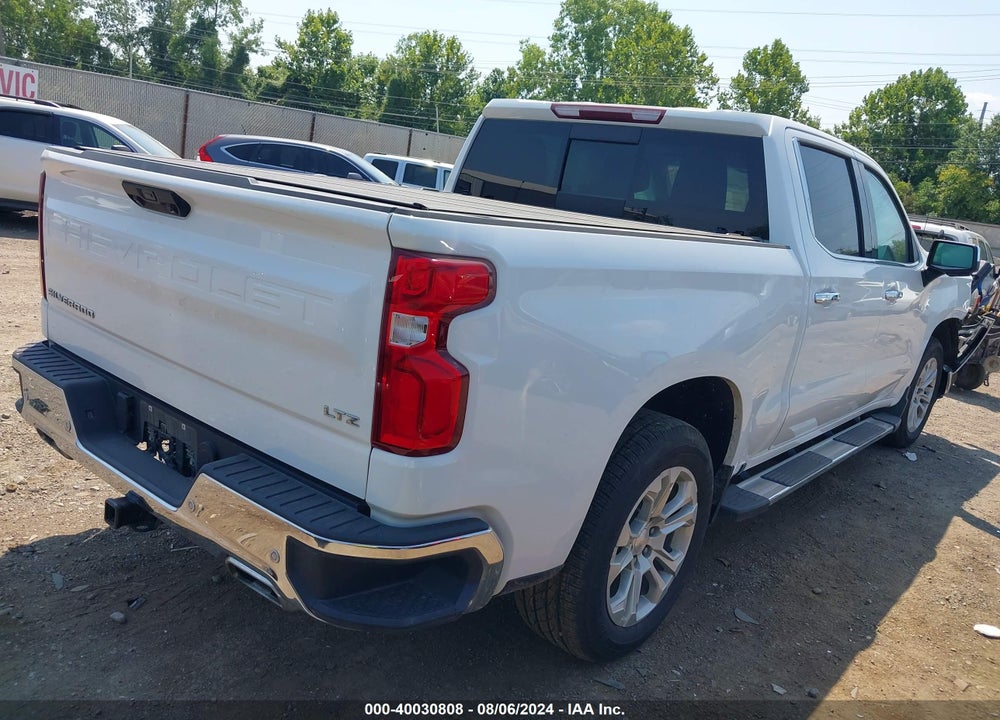 2022 CHEVROLET SILVERADO 1500 4WD SHORT BED LTZ VIN: 1GCUDGED3NZ530461