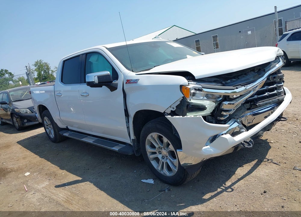 2022 CHEVROLET SILVERADO 1500 4WD SHORT BED LTZ VIN: 1GCUDGED3NZ530461
