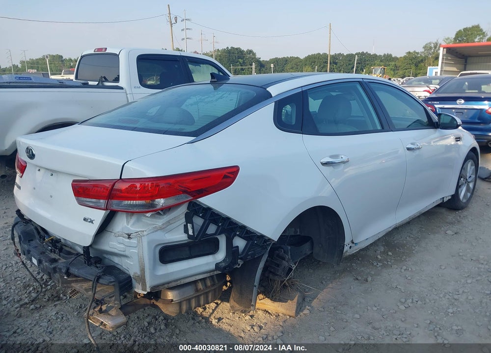 2016 KIA OPTIMA EX VIN: 5XXGU4L32GG091507
