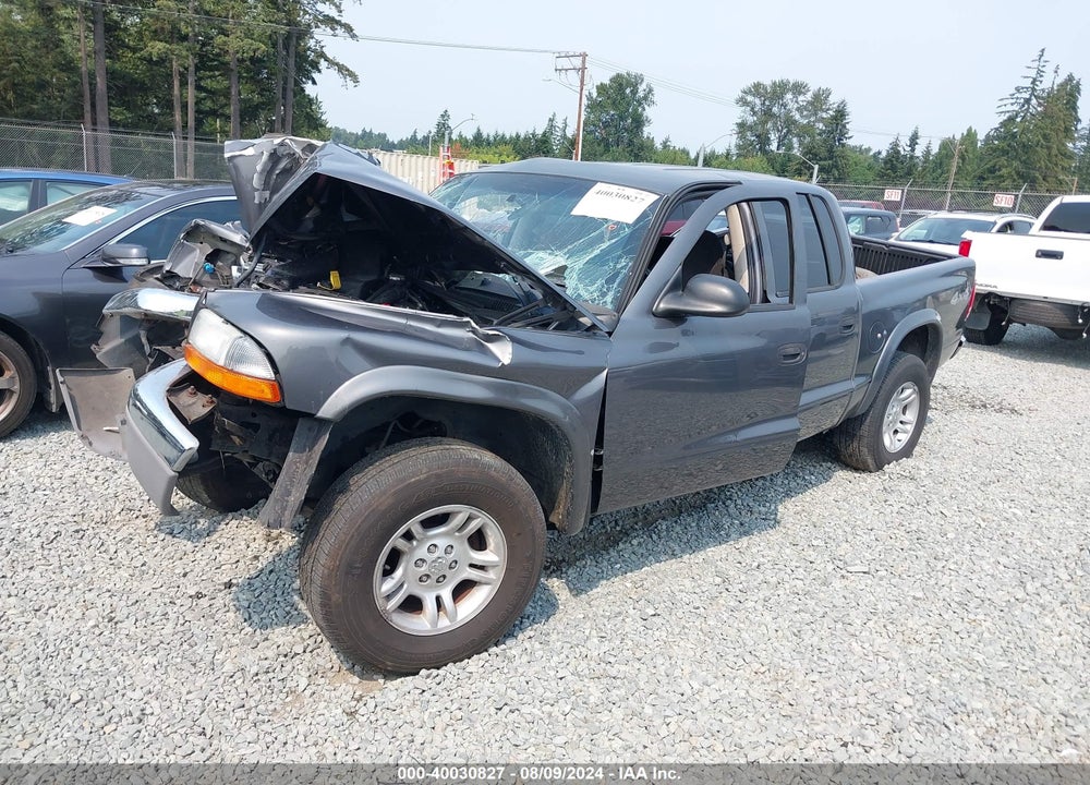 2003 DODGE DAKOTA SLT VIN: 1D7HG48X03S377014