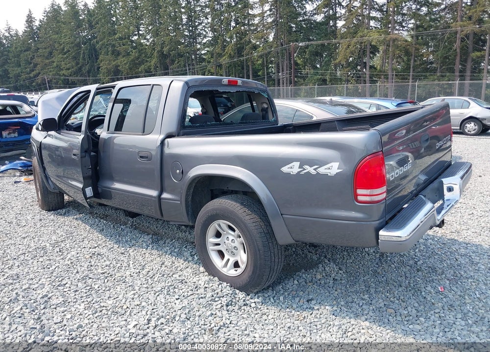 2003 DODGE DAKOTA SLT VIN: 1D7HG48X03S377014