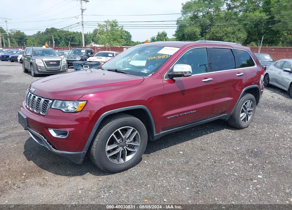 2019 JEEP GRAND CHEROKEE LIMITED 4X4 VIN: 1C4RJFBGXKC608160