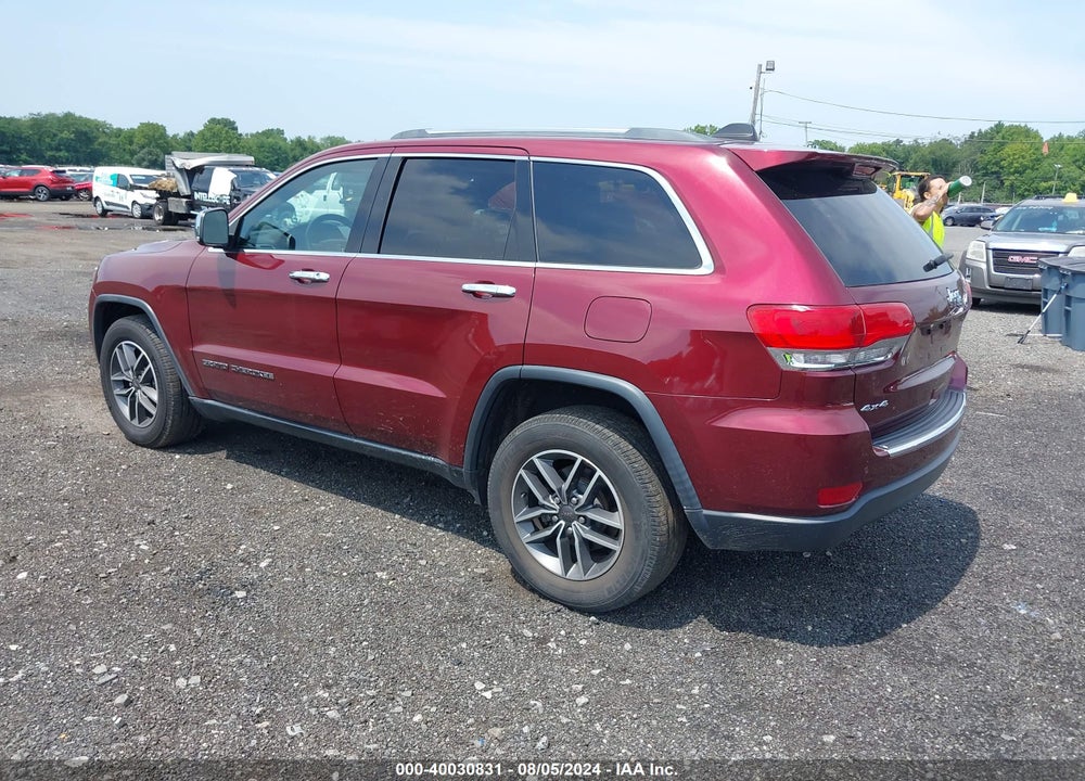 2019 JEEP GRAND CHEROKEE LIMITED 4X4 VIN: 1C4RJFBGXKC608160