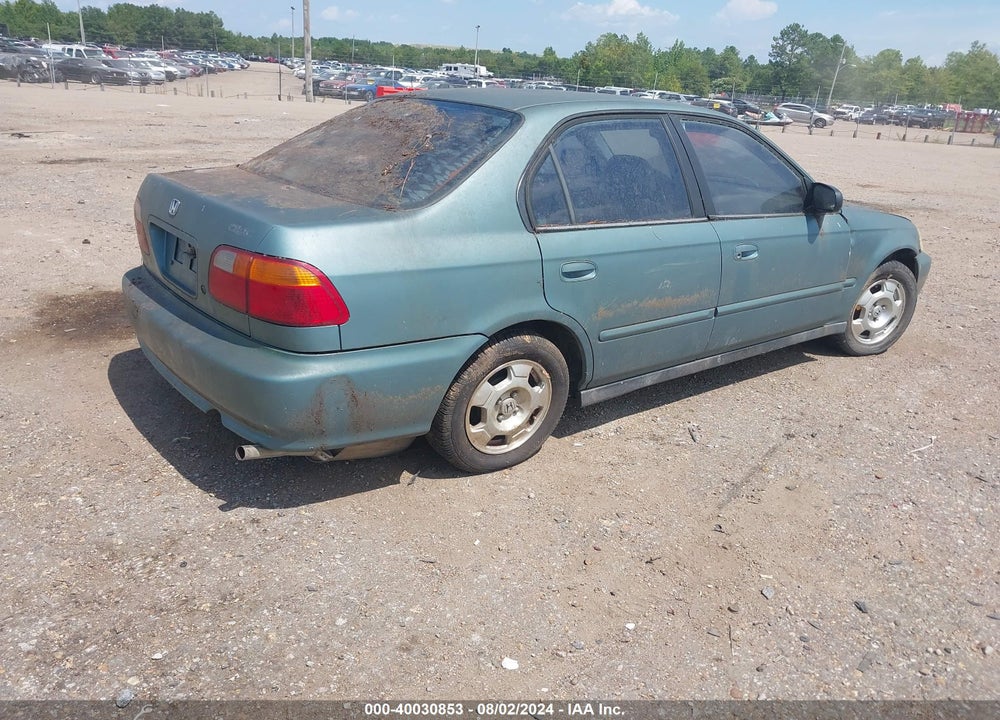2000 HONDA CIVIC VALUE PACKAGE VIN: 2HGEJ6615YH508558