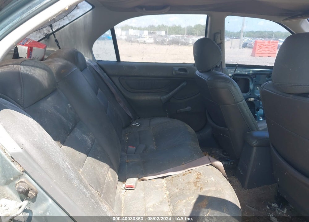 2000 HONDA CIVIC VALUE PACKAGE VIN: 2HGEJ6615YH508558