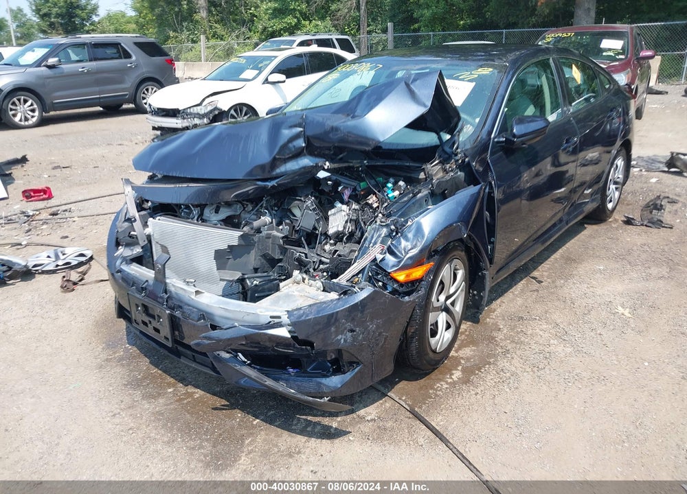 2018 HONDA CIVIC LX VIN: 2HGFC2F50JH539314