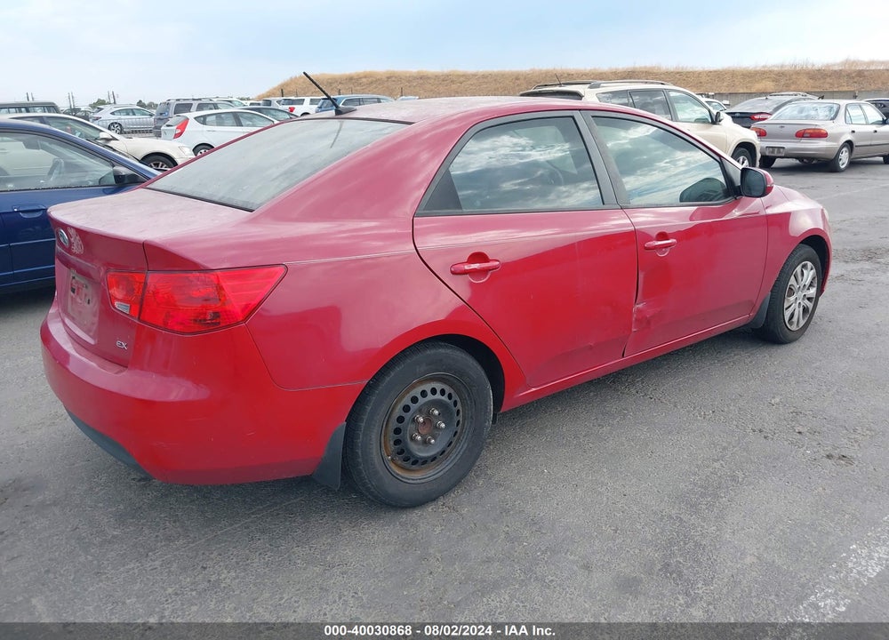 2013 KIA FORTE EX VIN: KNAFU4A29D5664213