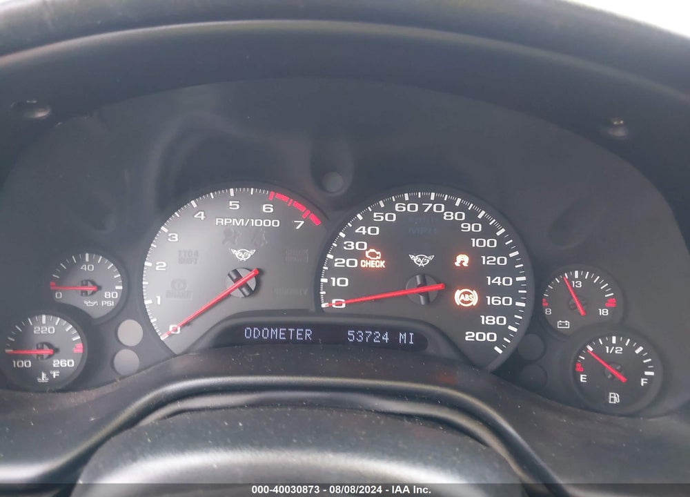 1999 CHEVROLET CORVETTE VIN: 1G1YY22G3X5106501