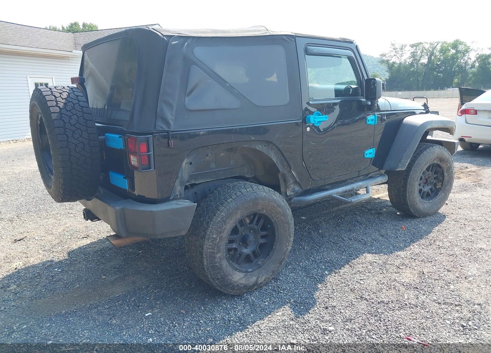 2011 JEEP WRANGLER RUBICON VIN: 1J4BA6D10BL556350
