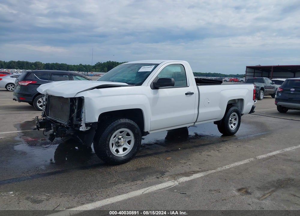 2014 CHEVROLET SILVERADO 1500 WORK TRUCK 1WT VIN: 1GCNKPEC9EZ411427