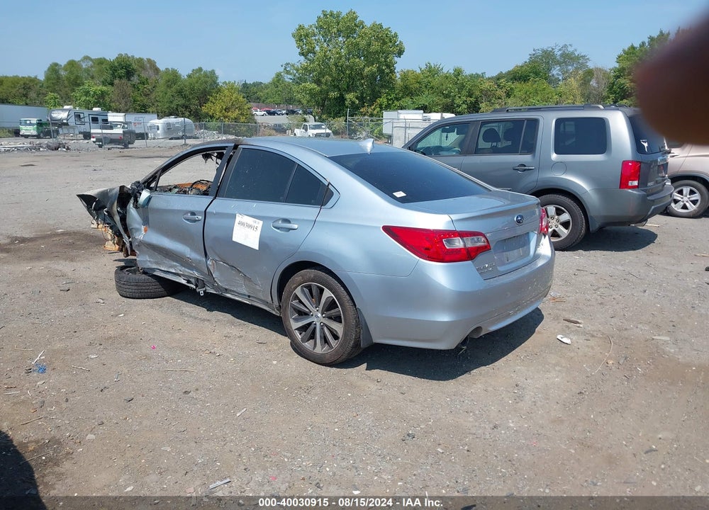 2017 SUBARU LEGACY 2.5I LIMITED VIN: 4S3BNAN61H3034360